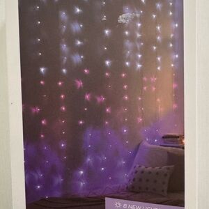 Pink Ombre LED Curtain Lights 2 boxes of lights for $15